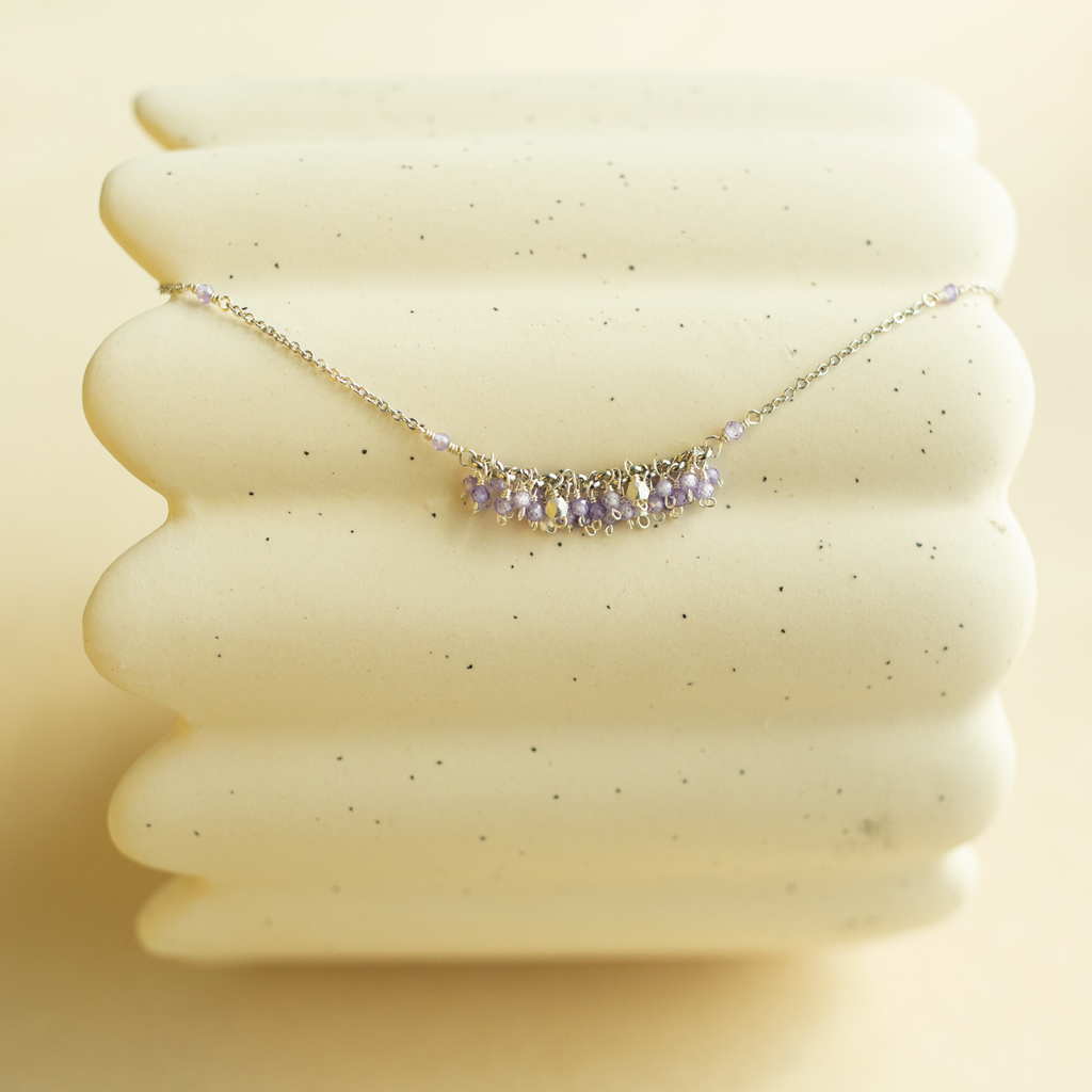 London Blue Quartz Reign Necklace