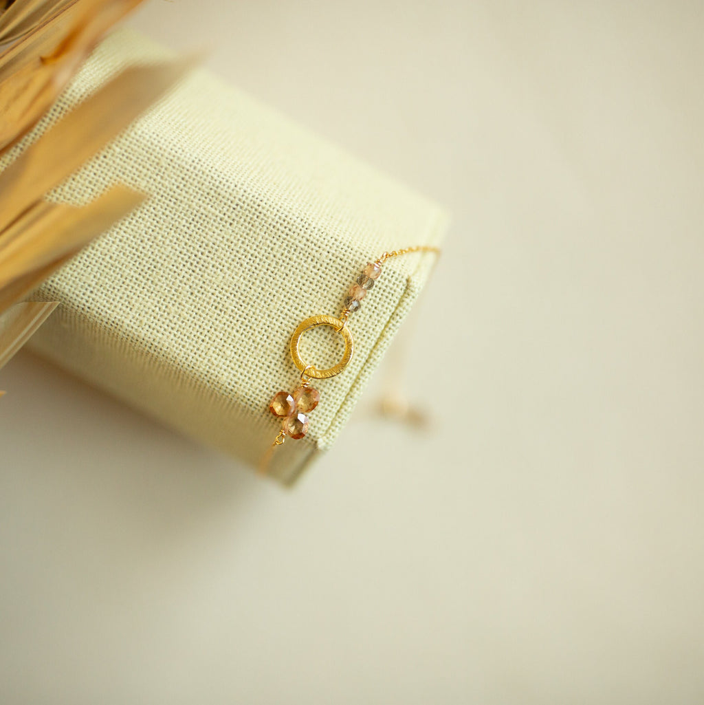 Aquamarine Solara Bracelet