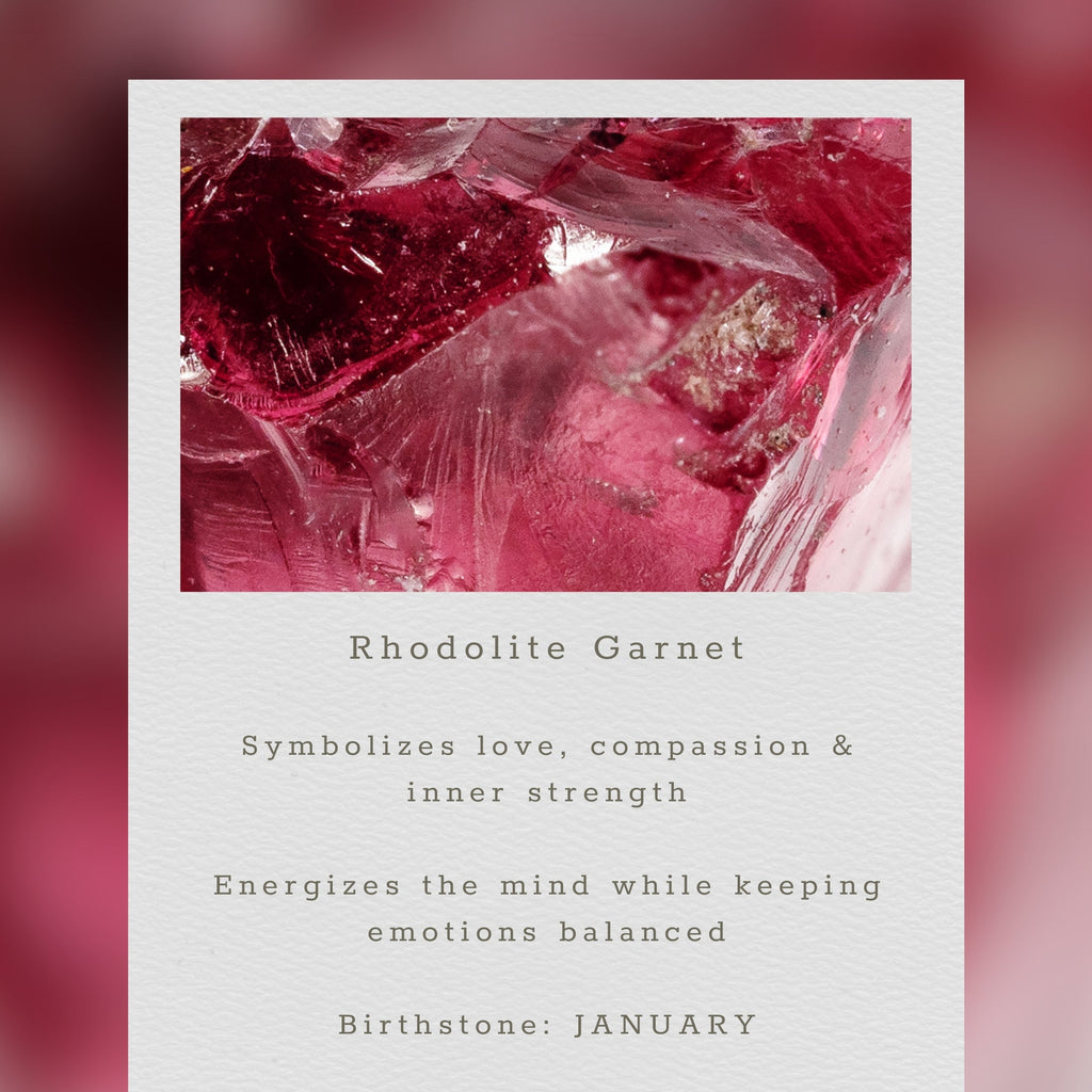 Rhodolite Garnet Bala Earrings