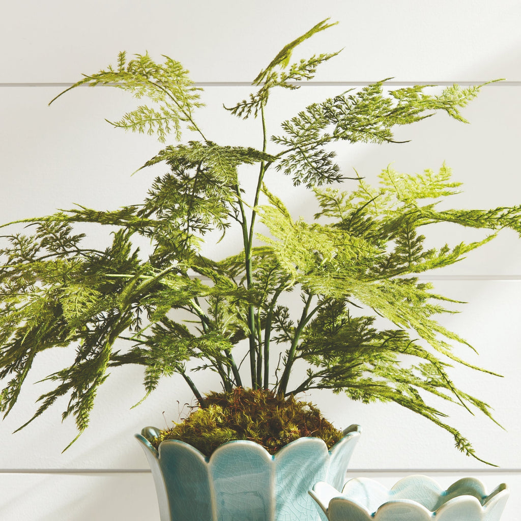 Artificial Fern Drop In 21"
