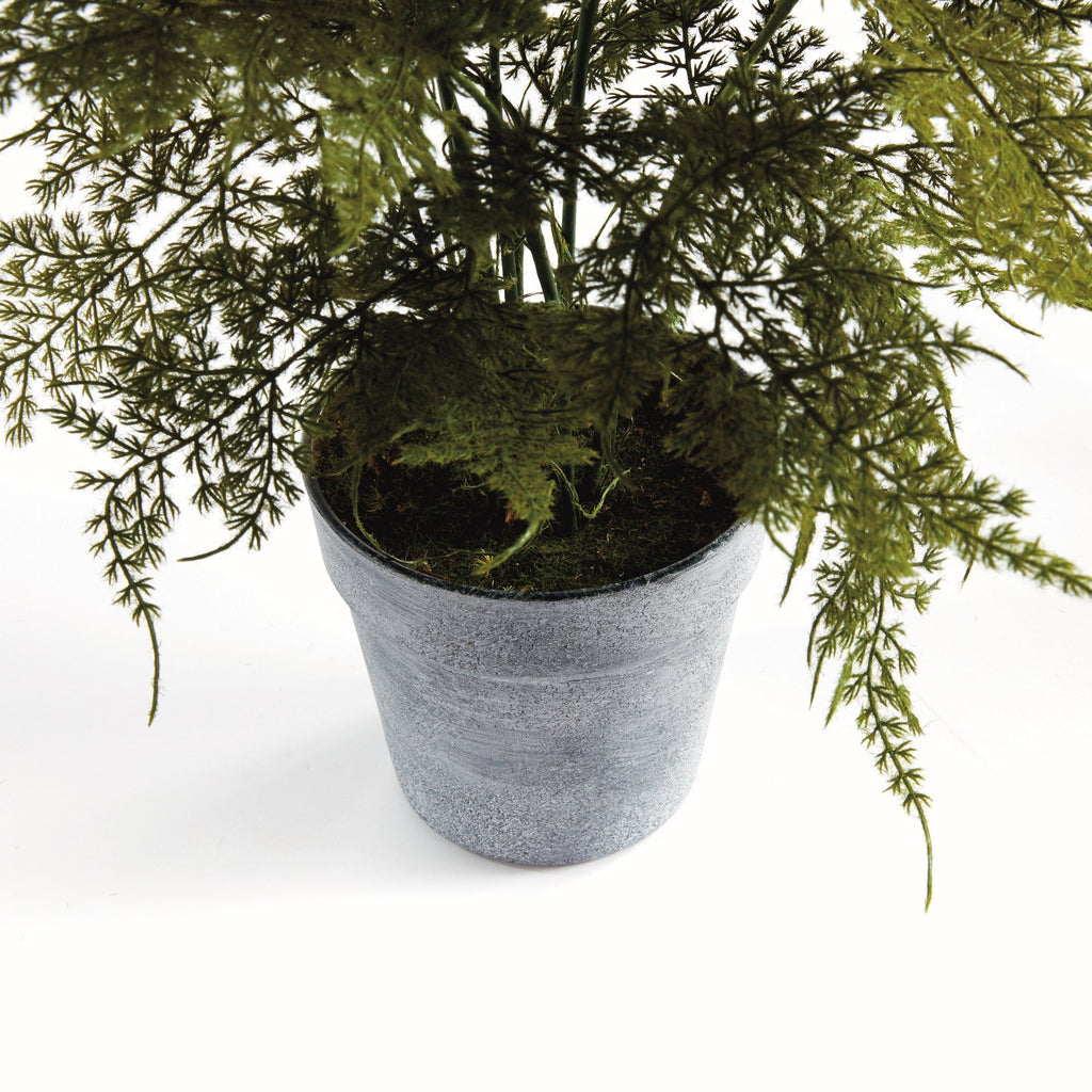 Artificial Fern Drop In 21"